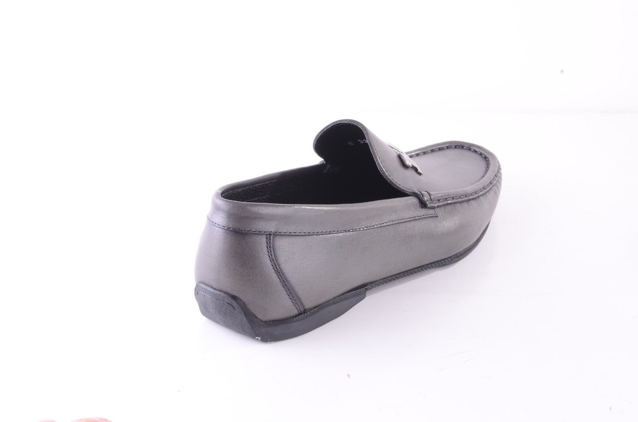 Pelle Line Exclusive 3218H Soft Driving shoe -Gray