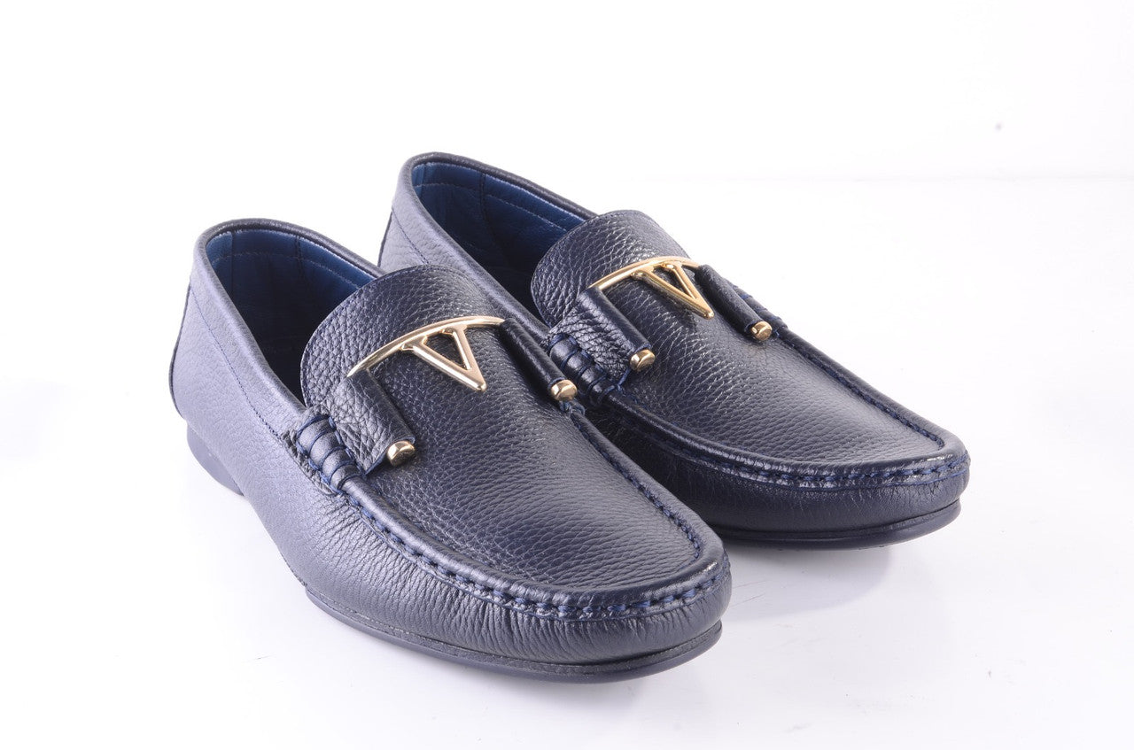 Pelle Line Exclusive 3218v Soft Driving shoe -Navy