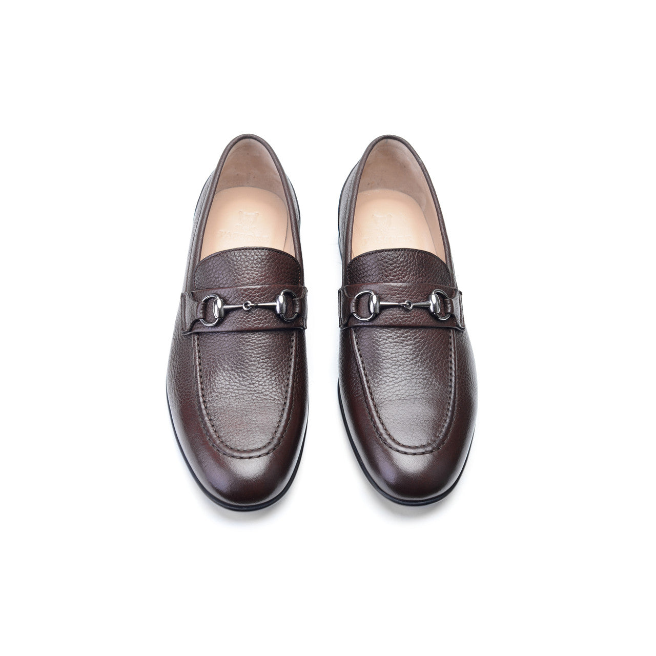 Pelle Line Exclusive 9375 Bit Buckle Loafer- Brown