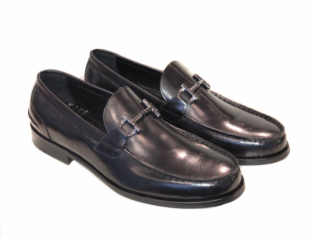 Pelle Line Exclusive 1140 Buckle Loafer - Black