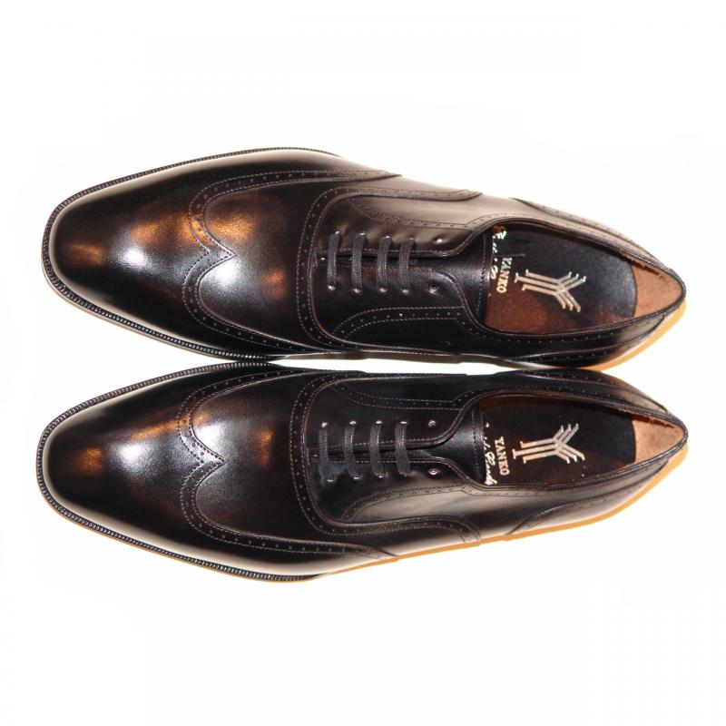Yanko 14206 Wingtip Lace Up Oxford - Black