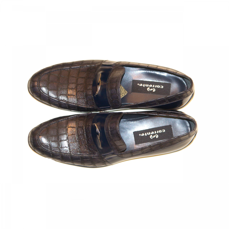 Corrente 4309 Laser Printed Comfort Loafer - Navy