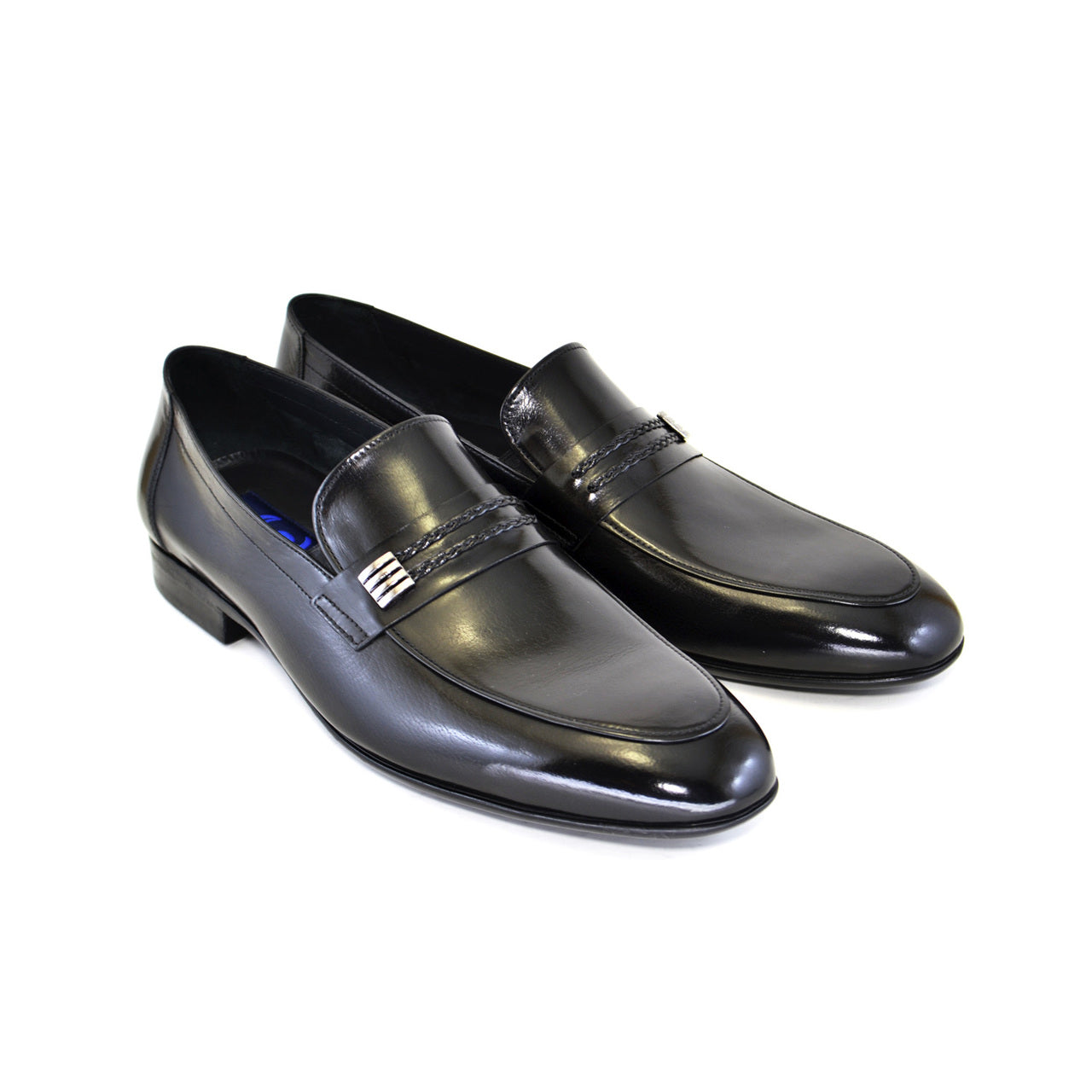 Corrente 5119 Ornament Classic Loafer - Black