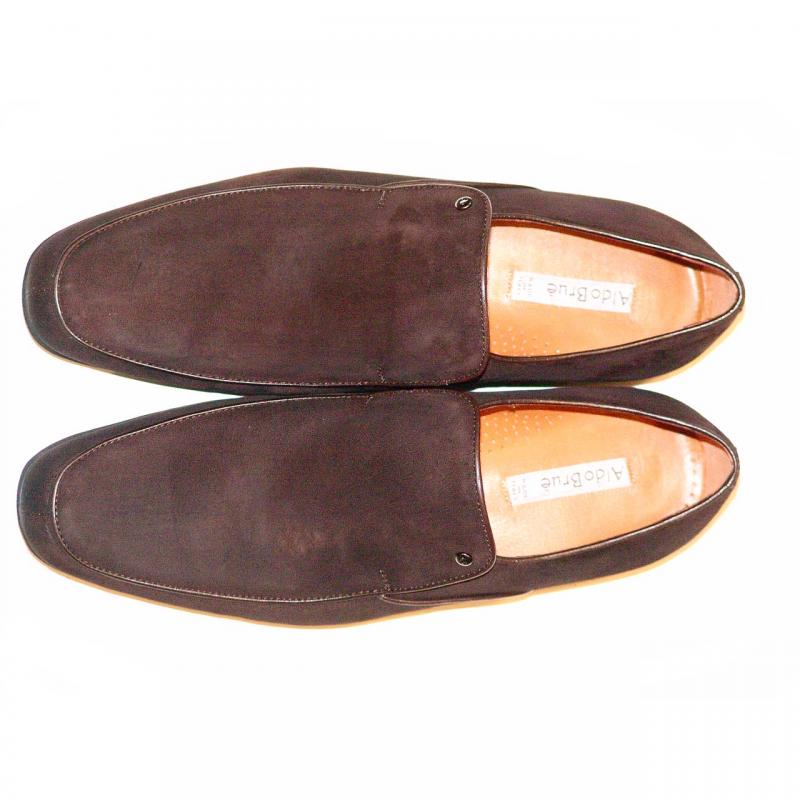 Aldo Bruè 6311 Suede Comfort Loafer - Brown