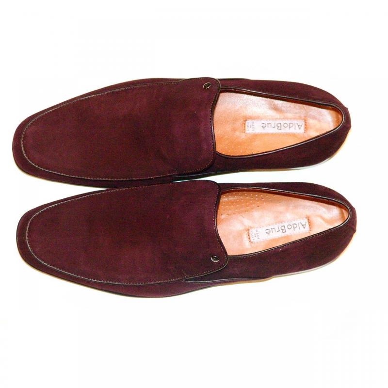 Aldo Bruè 6311 Suede Comfort Loafer - Bordeaux