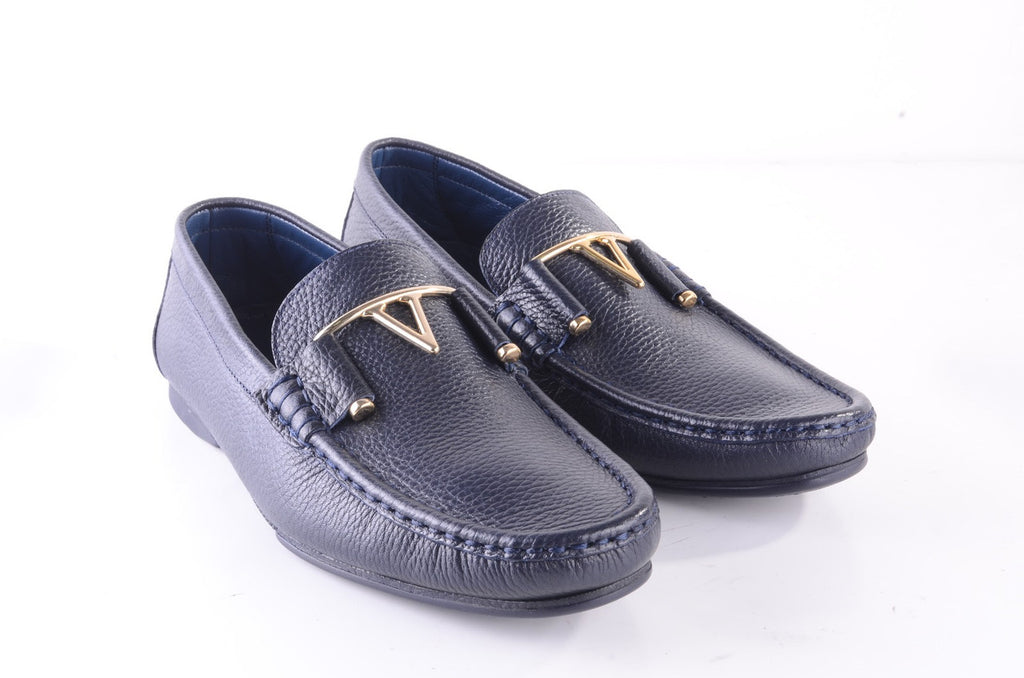 Pelle Line Exclusive 3218v Soft Driving shoe -Navy