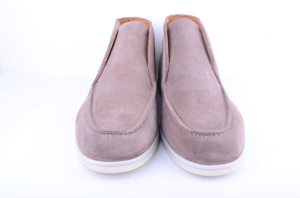Pelle Line 3735 Suede half boot- Taupe