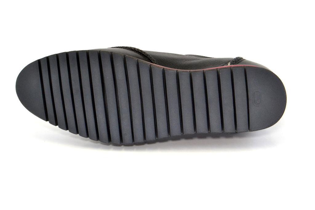 Corrente 4002 Fashion Sneaker- Black/Grey