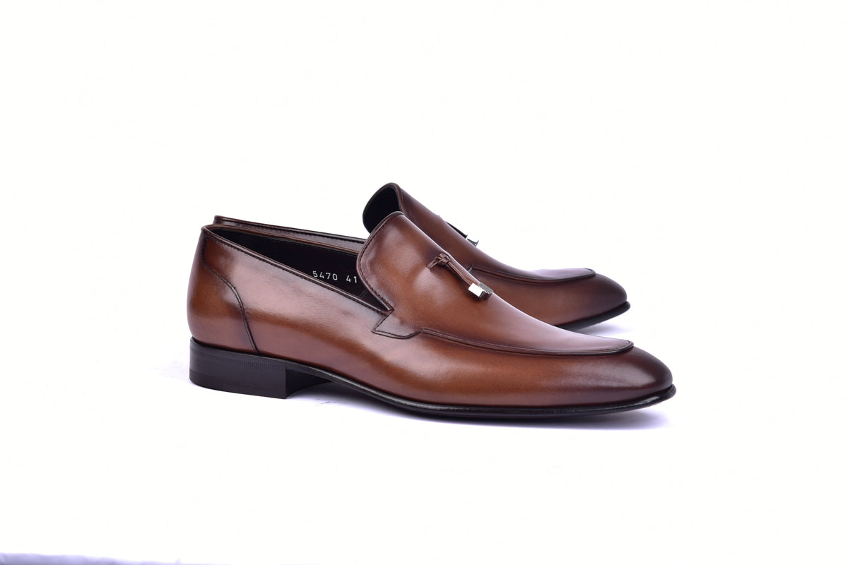 C09901-5470HS Tassel Loafer-Brown