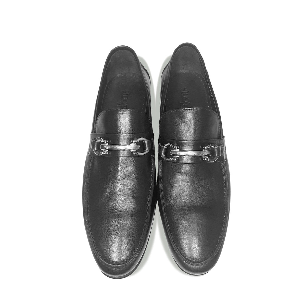 Pelle Line Exclusive 8320 Buckle Loafer- Black