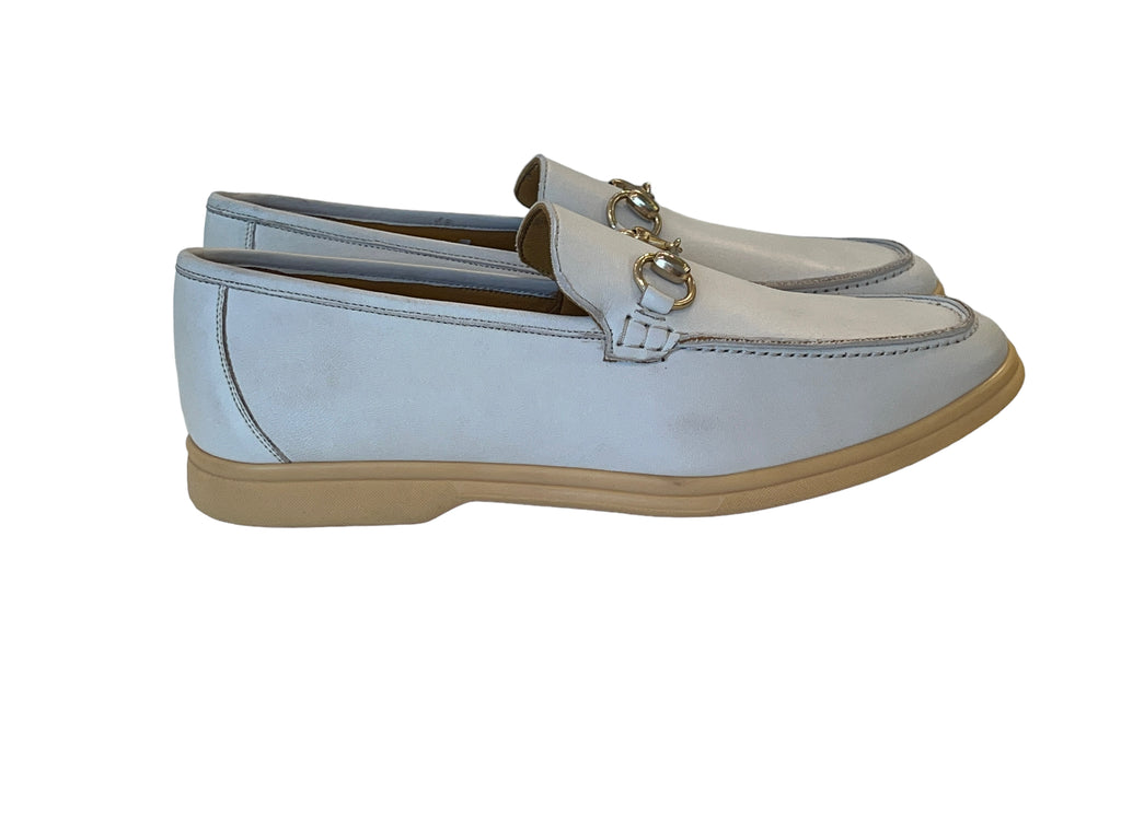 Mezlan Bit Buckle Loafer casual- Bone