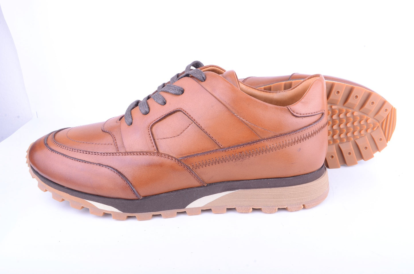 Pelle Line - 5752 Leather sneaker- Tan