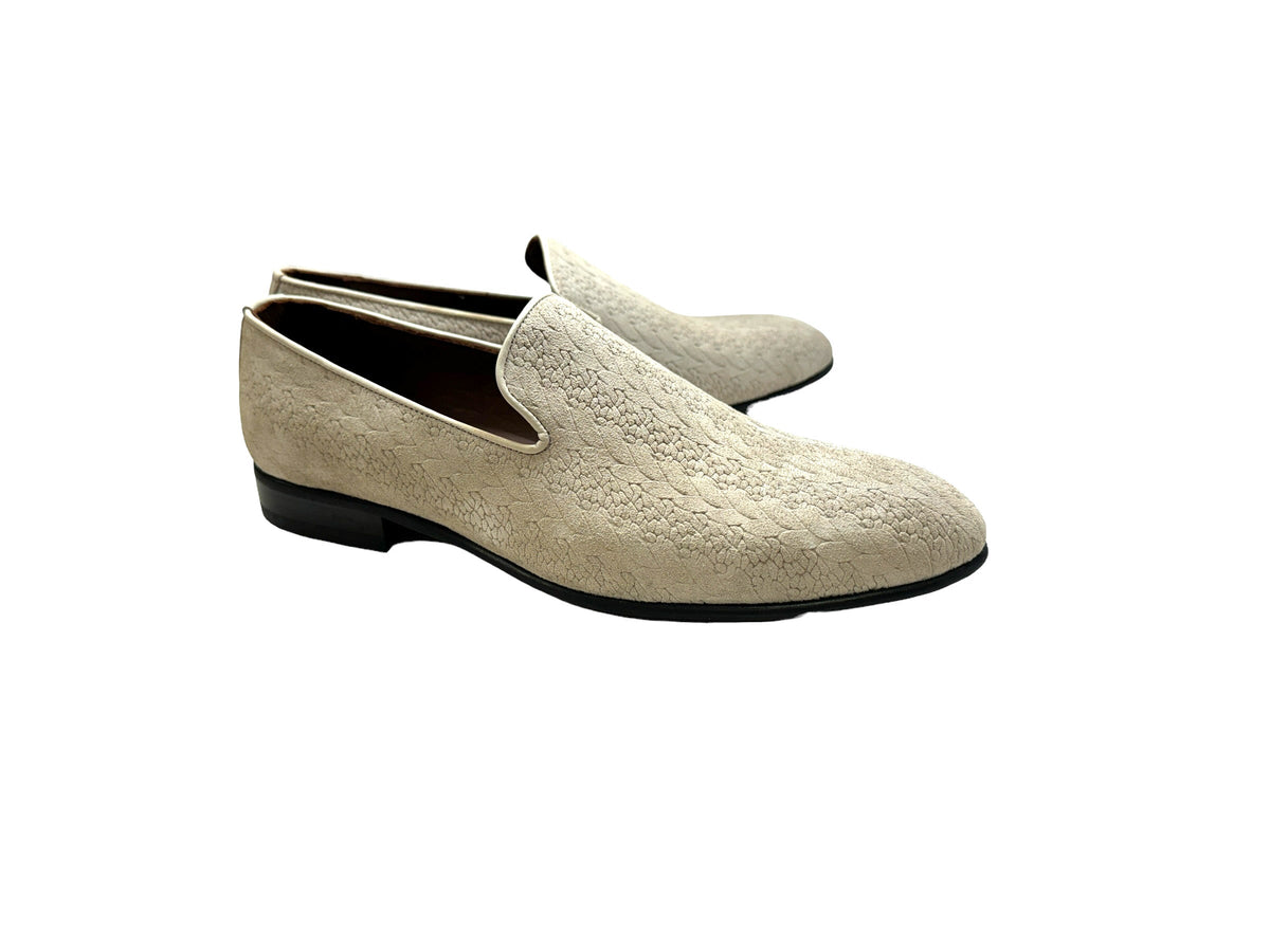 P000505 - Warren Loafer Beige Suede