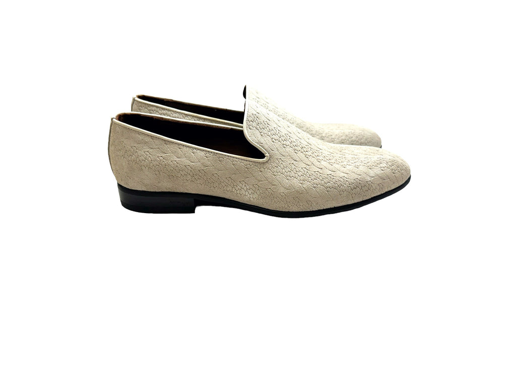 P000505 - Warren Loafer Beige Suede
