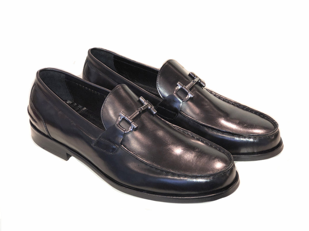 Pelle Line Exclusive 1140 Buckle Loafer - Black