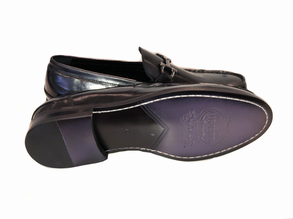 Pelle Line Exclusive 1140 Buckle Loafer - Black