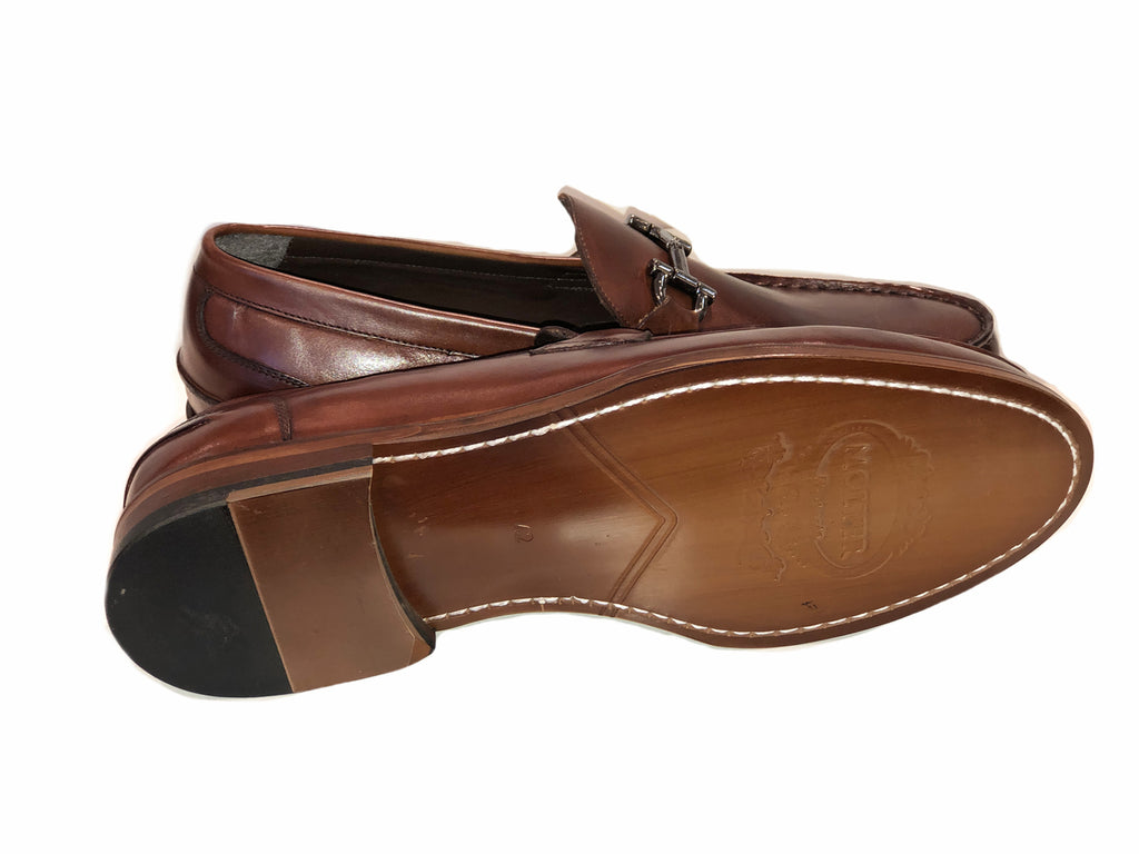Pelle Line Exclusive 1140 Buckle Loafer - Brown