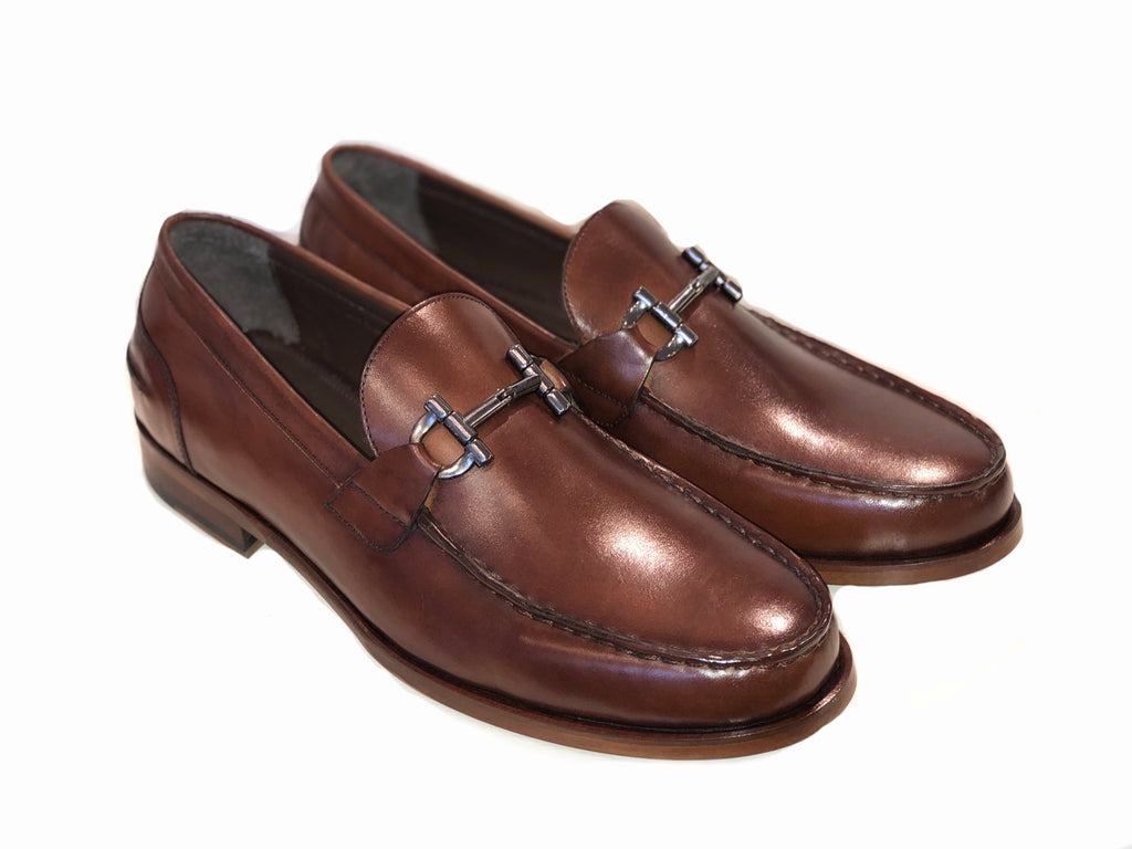 Pelle Line Exclusive 1140 Buckle Loafer - Brown