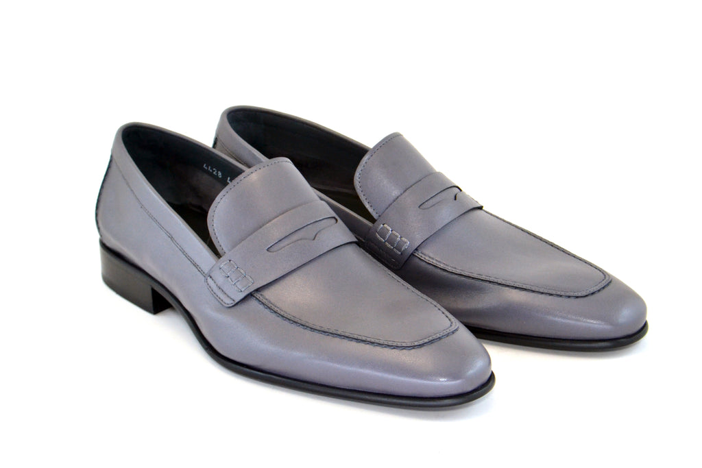 Corrente 4428-1 Soft Penny Loafer - Grey