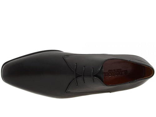 A.Testoni 45210 Plain Toe Lace Up - Black