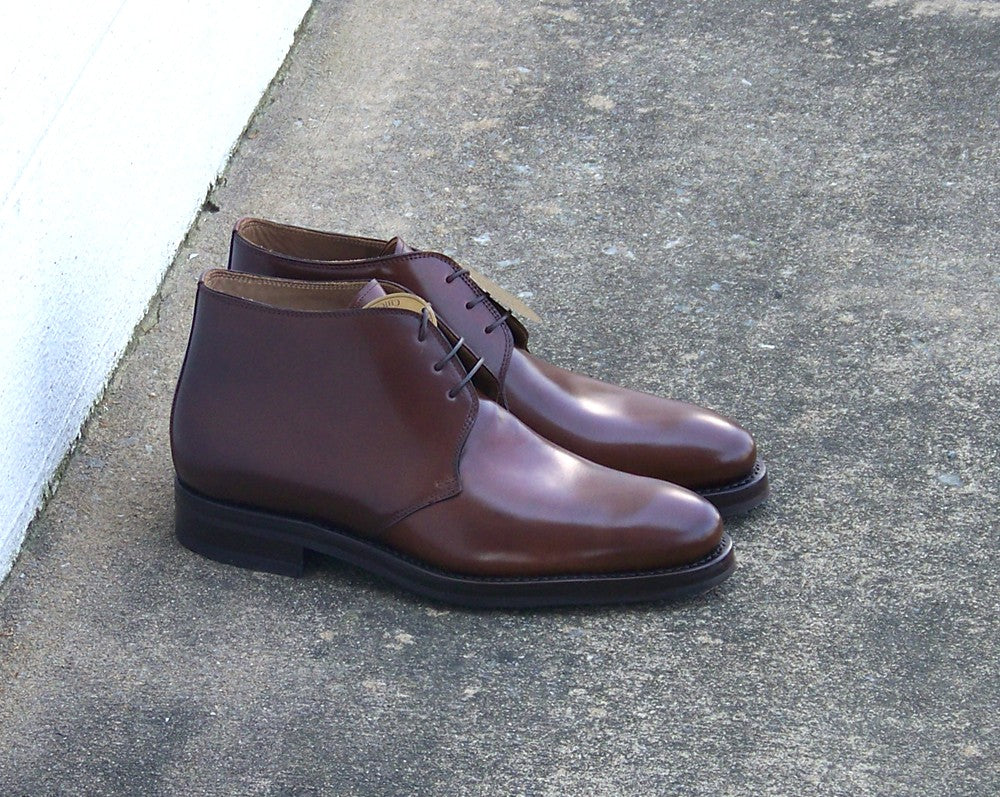 Rider Boot Company Genuine Shell Cordovan Chukka Boot - Brown