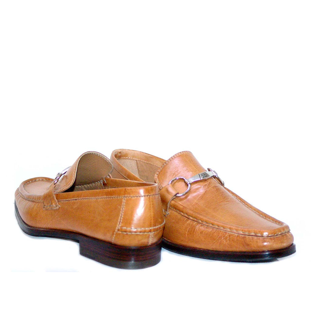 Lorenzo Banfi 626F Calfskin Bit Loafer - Tan