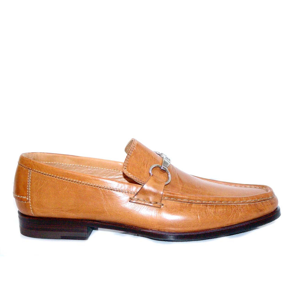 Lorenzo Banfi 626F Calfskin Bit Loafer - Tan