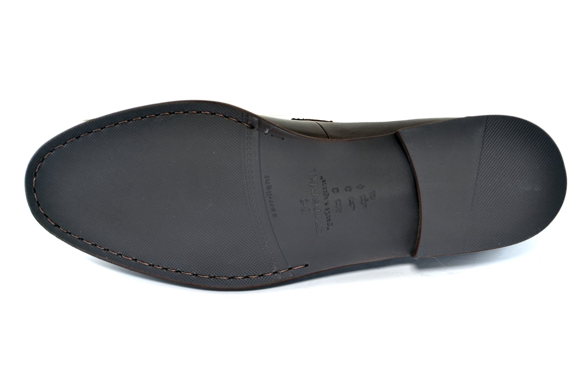 Corrente 5454HS Kiltie Buckle Loafer - Brown