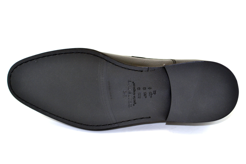 Corrente 5341HS Leather/Suede Plain Toe Lace Up - Black