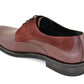 Corrente 5341HS Leather/Suede Plain Toe Lace Up - Burgundy