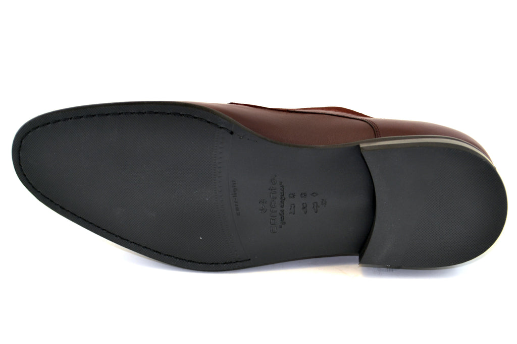 Corrente 5341HS Leather/Suede Plain Toe Lace Up - Burgundy