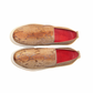 Pelle Line Exclusive C1104 Textured Leather Sport Slip On - Gold